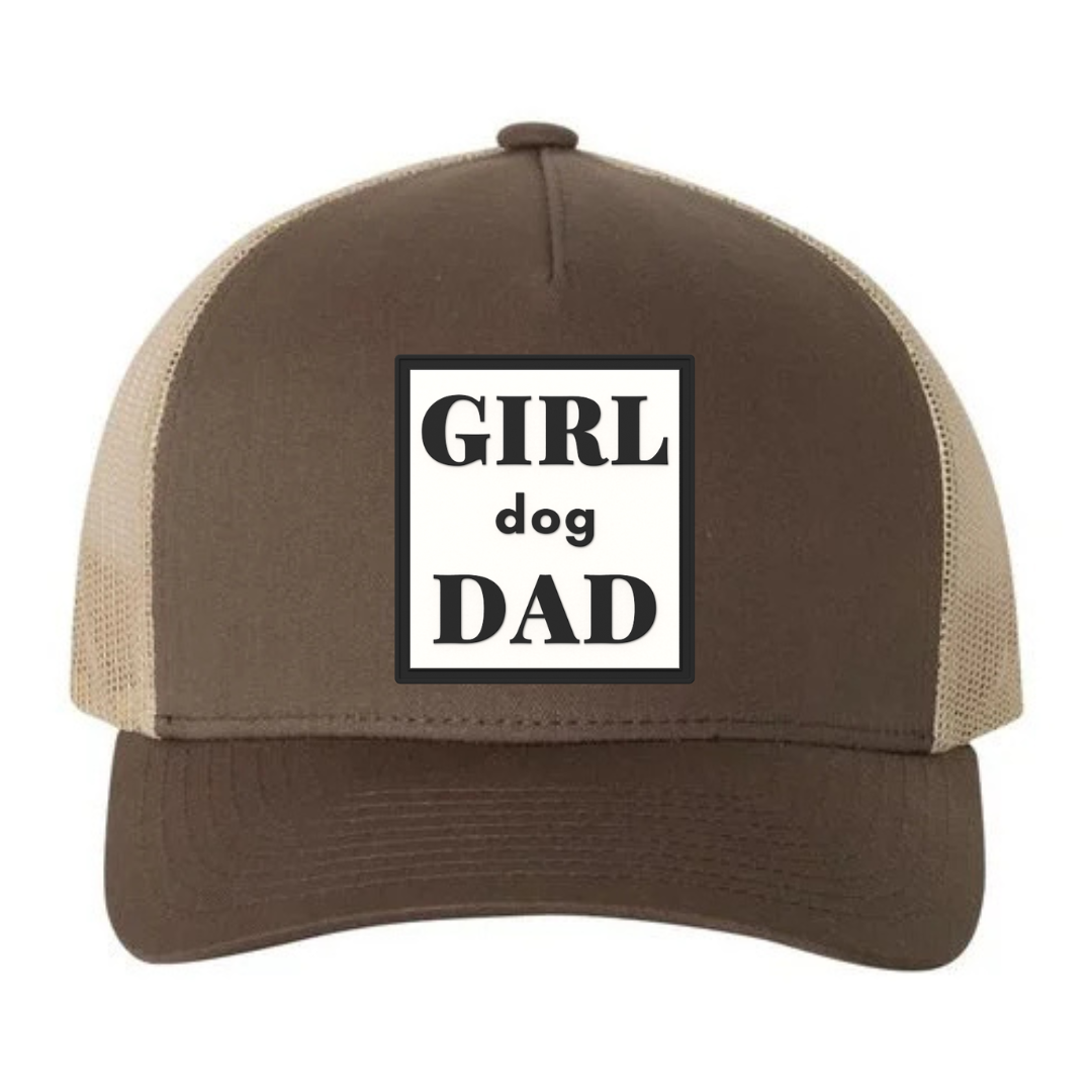 Girl Dog Dad Snapback