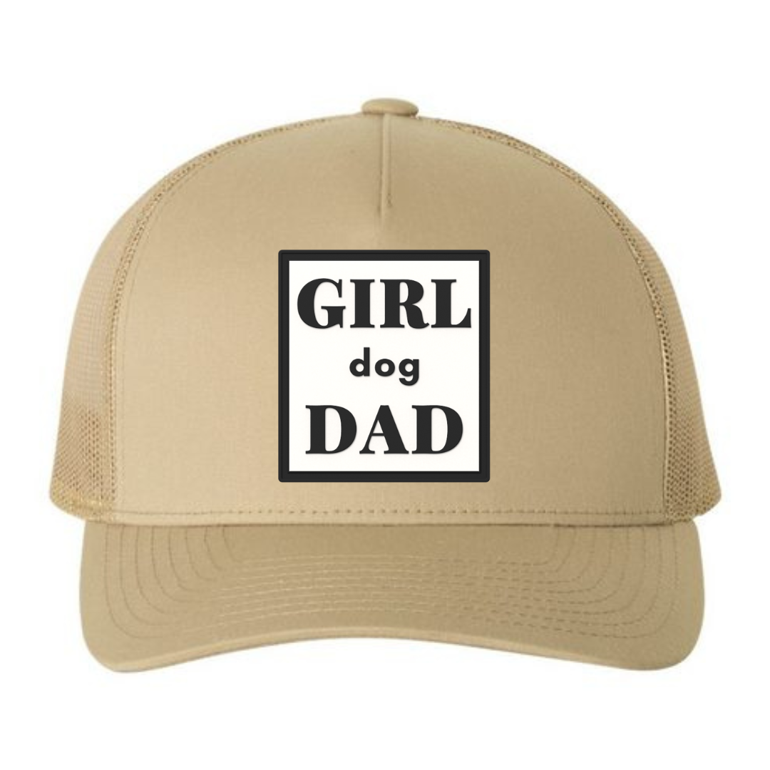 Girl Dog Dad Snapback